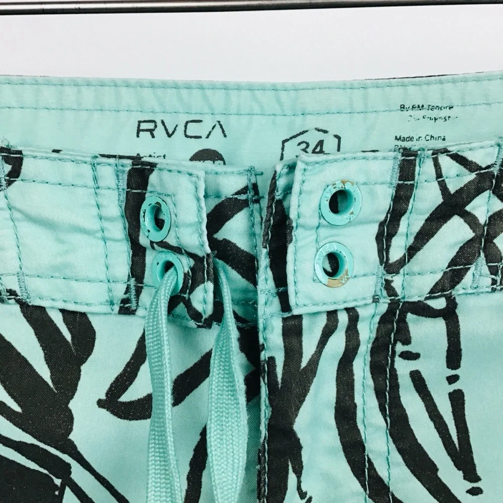 RVCA mens board shorts 34 waist